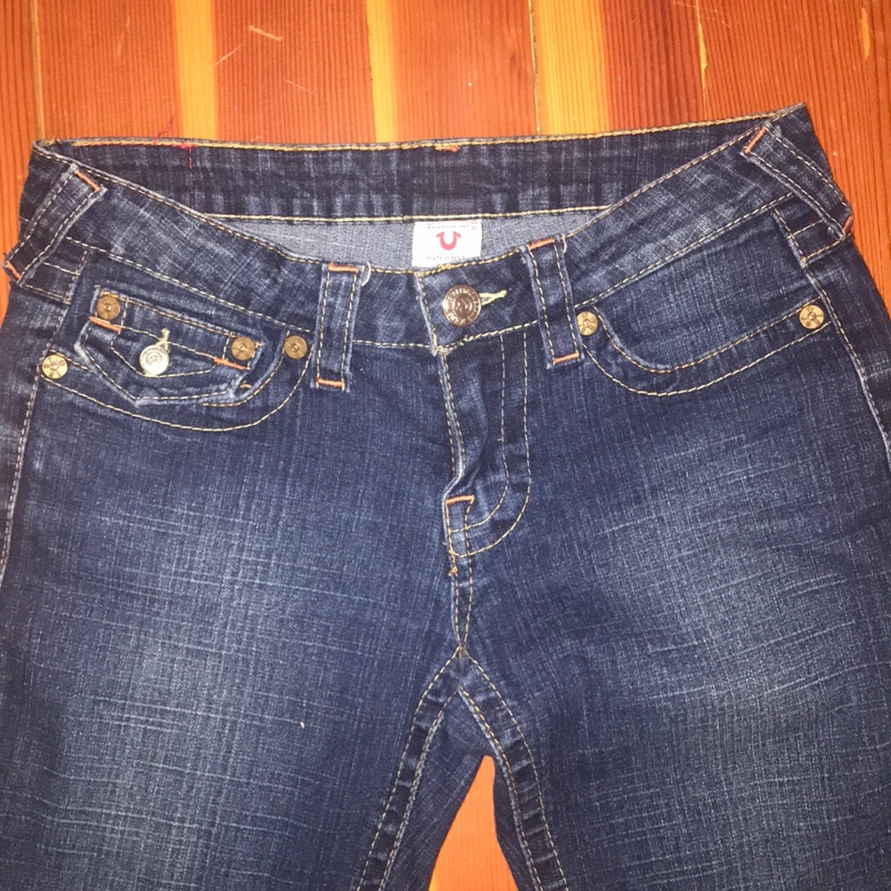 True Religion Billy Slim Boot Cut Jeans // size 28 - Picture 5 of 6